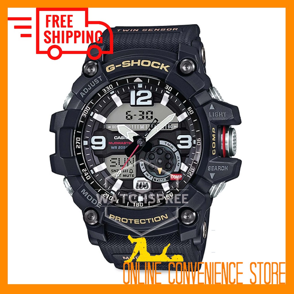 Casio G Shock Gg1000 Mudmaster Men Sport Watch With Dual Time Japan Original Equipment 8390