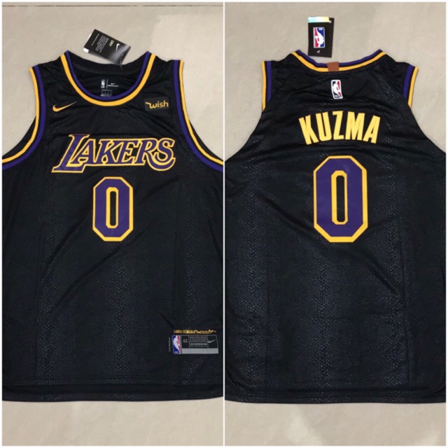 kyle kuzma black lakers jersey