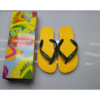 yellow box flip flops size 12