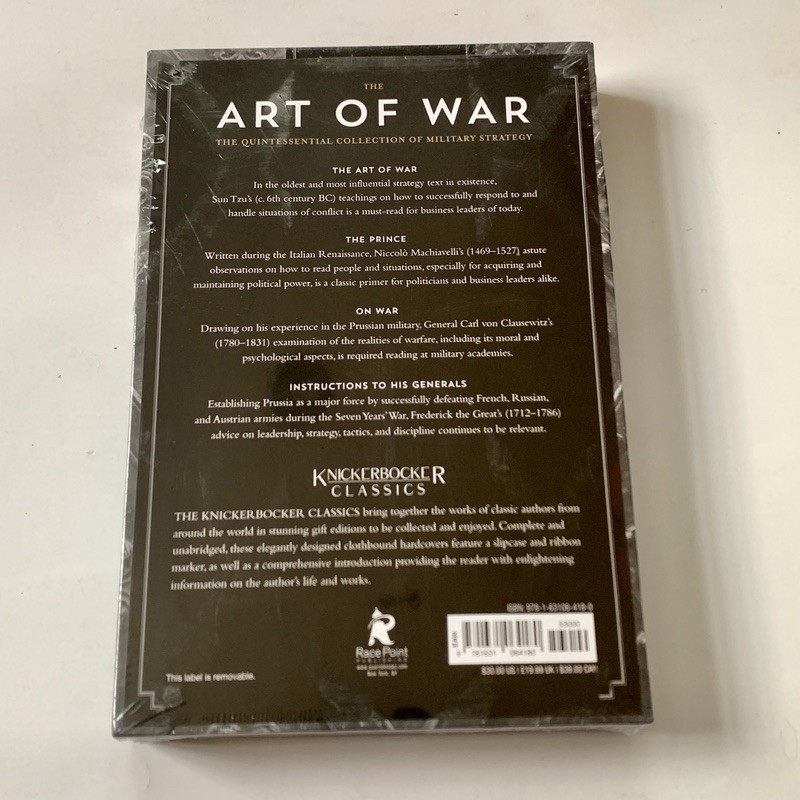 Slipcase Edition The Art Of War The Quintessential Collection Of Military Strategy Shopee Philippines