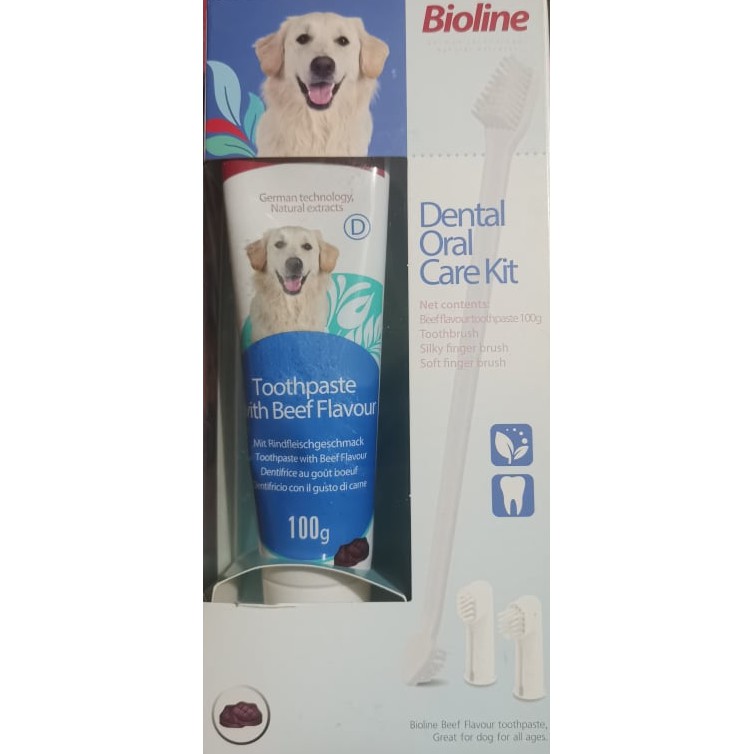 dogs and toothpaste