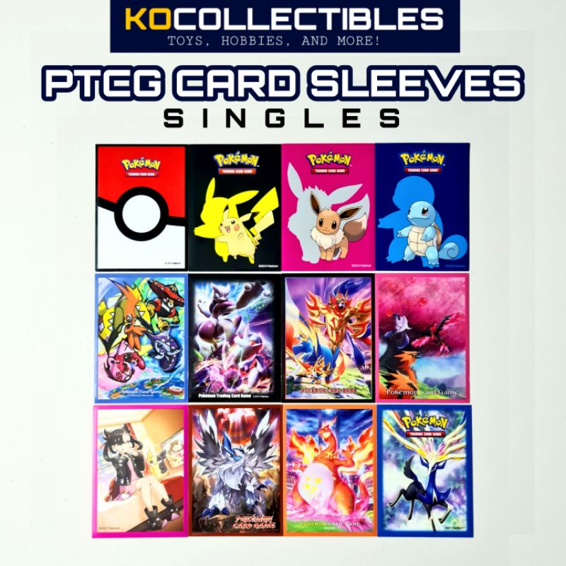 Card Sleeves (Singles) Pokémon Center Excl. & Other Offical Pokemon