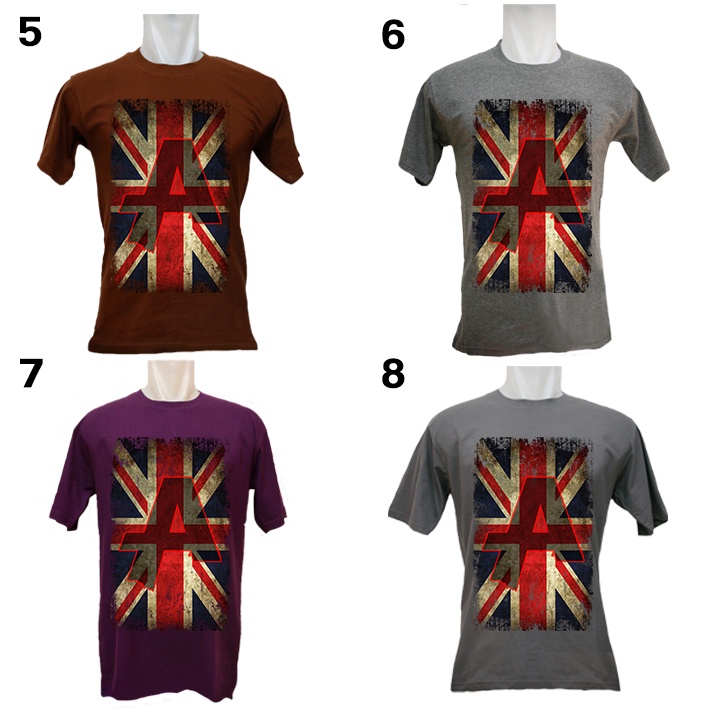 Selling！！Alexandria British Flag A Logo Asking T-ShirtS-5XL