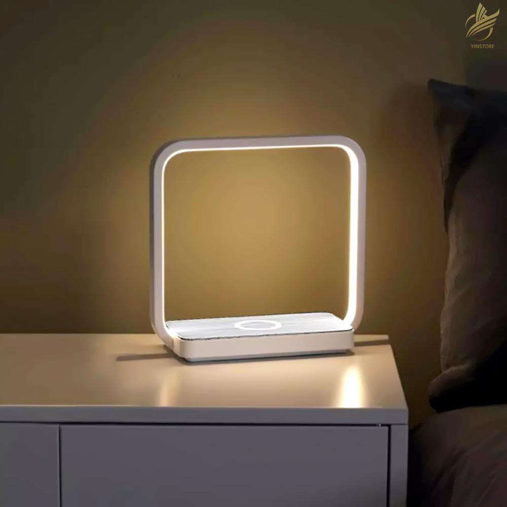 wireless charger bedside lamp
