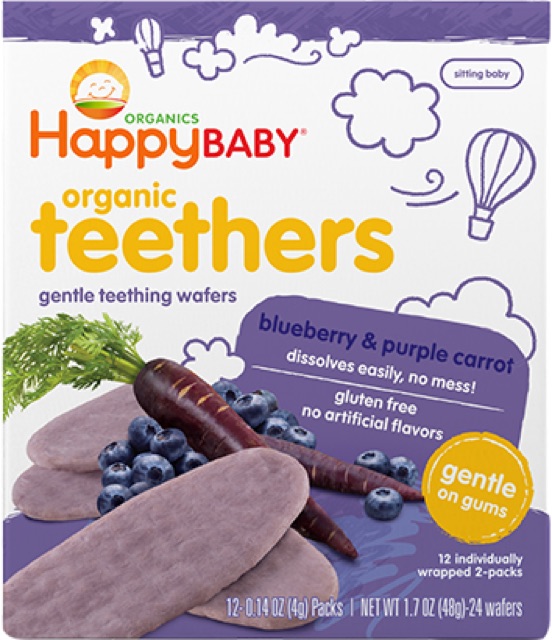 best teething wafers