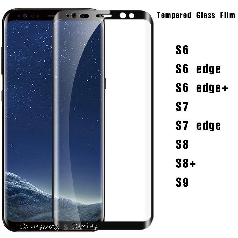 speel piano Extremisten Woedend 9D Tempered Glass Film Samsung Galaxy S6 S7 Edge S6 Edge+ S8+ S9 Plus S9+  High Quality | Shopee Philippines
