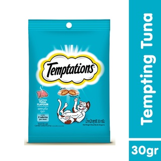 Snack Cat TEMPTATIONS TEMPTING TUNA 30g / TEMTATIONS SNACK Cat TEMPTING TUNA