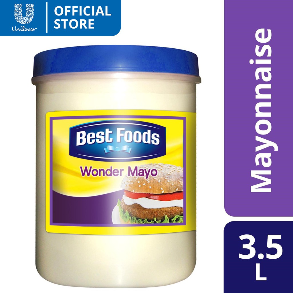 Bestfoods Mayonnaise Wonder Mayo 3.5L Shopee Philippines