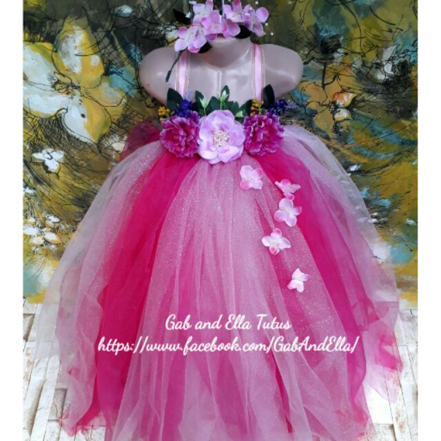 floral tutu dress