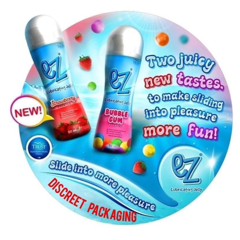 EZ LUBRICATING JELLY BY TRUST ( DISCREET PACKAGING) Shopee Philippines
