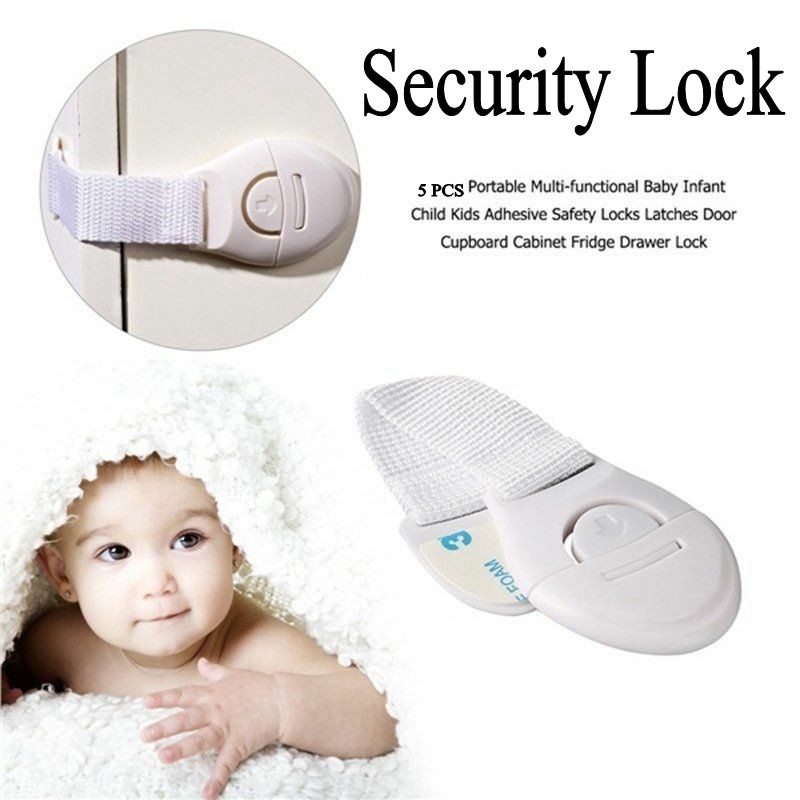 Child Infant Baby Kids Toddler Safety Fridge Drawer Door Cabinet Cupboard Locks