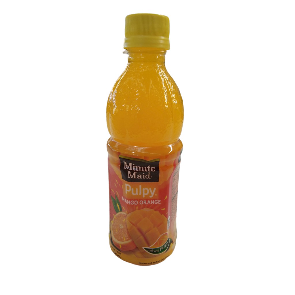 Minute Maid Pulpy Mango Orange 330ml | Shopee Philippines