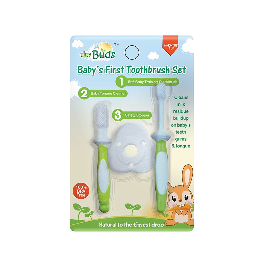 baby's first toothbrush