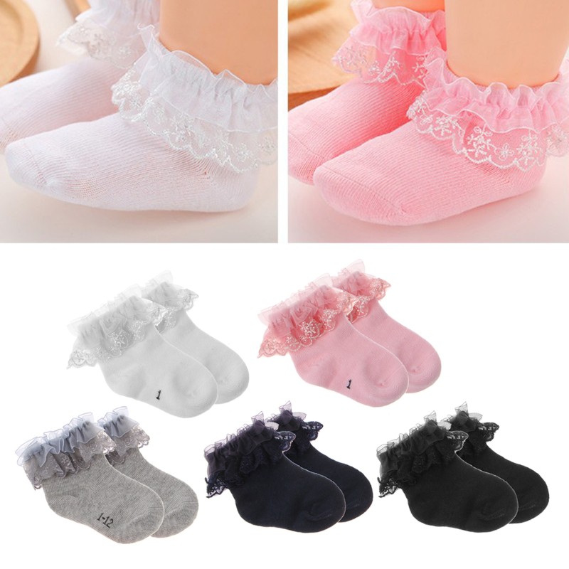 infant ruffle socks