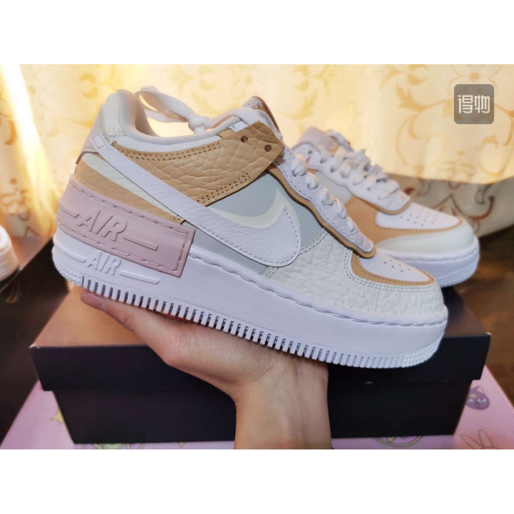 nike air force 1 white beige