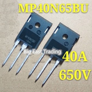 2pcs MP40N65BU MP40N TO-247 MP40N65 40N65BU TO247 40N65 40A/650V Power IGBT Transistor new original