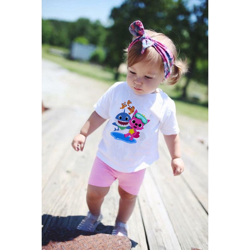 baby shark shirt girl