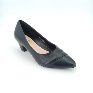 JOSINY SHOES U1386 Fashion Shoes For Women Marikina Block Heel Pointed ...