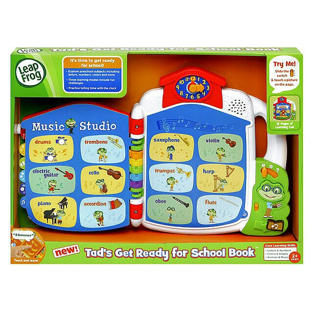 Leapfrog Tad S Get Ready For School Book Shopee Philippines