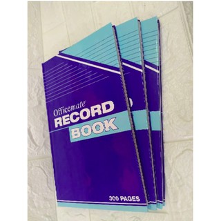 RECORD BOOK/LOG BOOK Officemate 300pages | Shopee Philippines