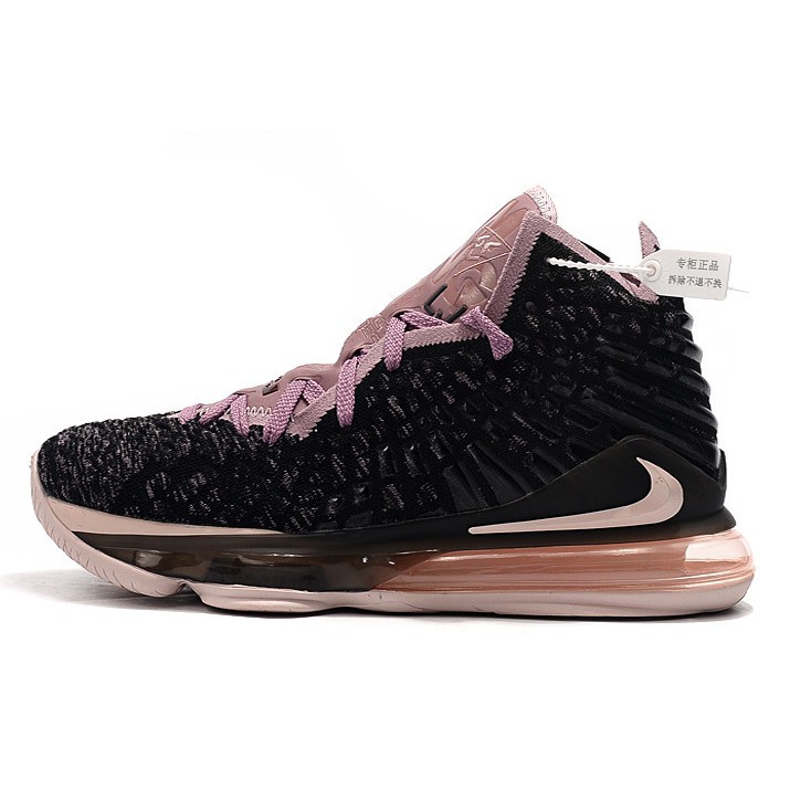 2019 LeBron 17 Black/Grey-Pink 