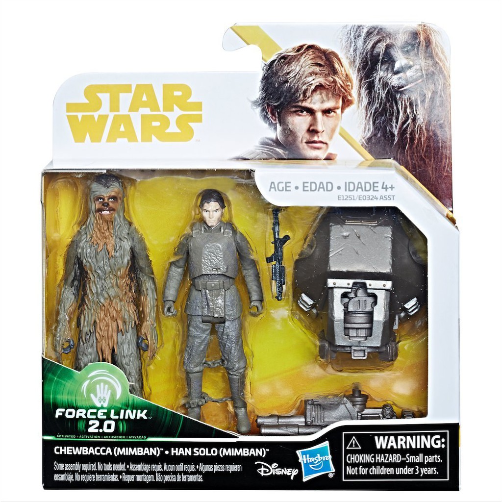 STAR WARS FORCE AWAKENS MISSION 2-PACK HAN SOLO PRINCESS LEIA FIGURE SET STAR WARS FORCE AWAKENS MISSION 2-PACK HAN SOLO PRINCESS LEIA FIGURE SET