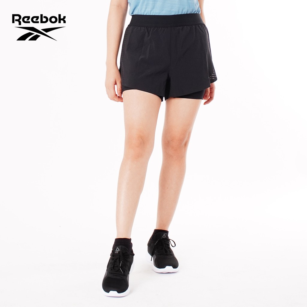 reebok 2 in 1 shorts women's