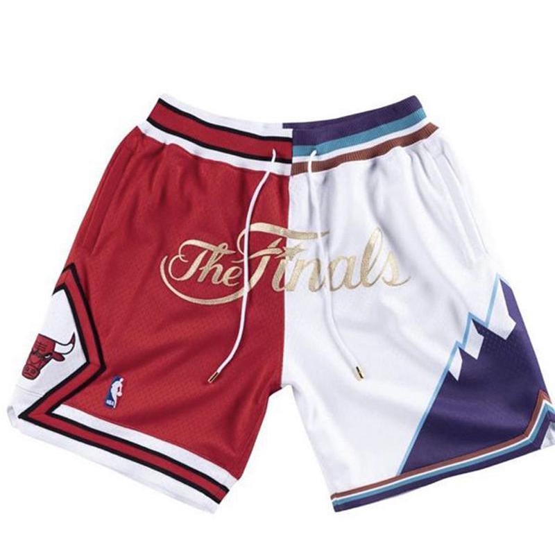 Utah Jazz Chicago Bulls Nba Finals Mens Shorts Swingman Authentic Shorts Shopee Philippines