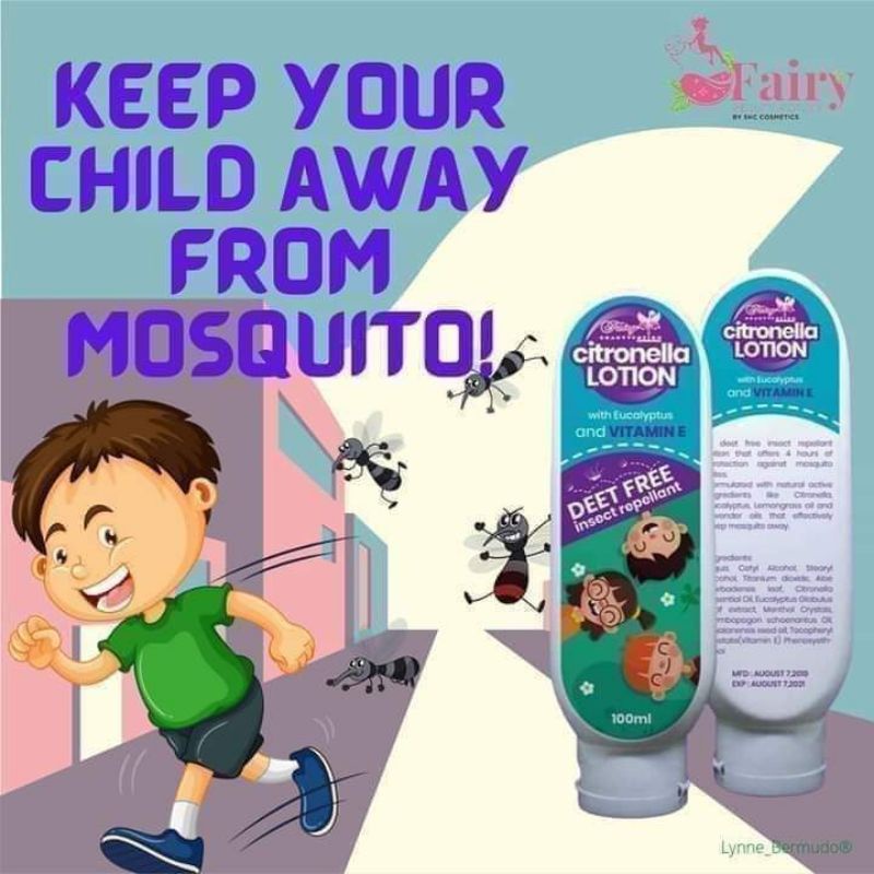 Citronella Lotion with Eucalyptus Vitamin E