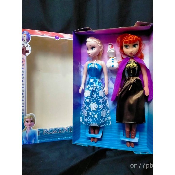 (NEW)frozen 3in1 big doll set 18 inches big anna & elsa with olaf