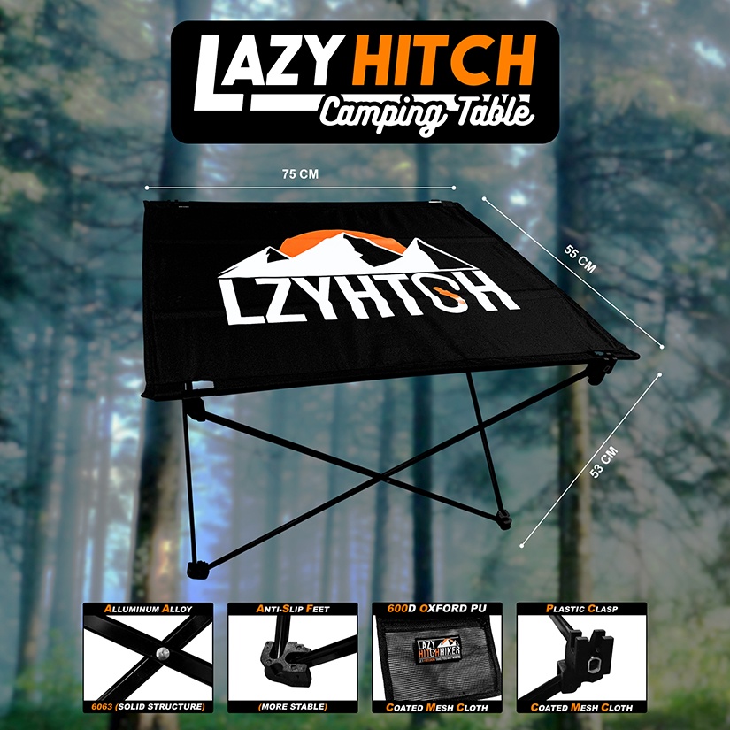 LAZY HITCH CAMPING TABLE Shopee Philippines