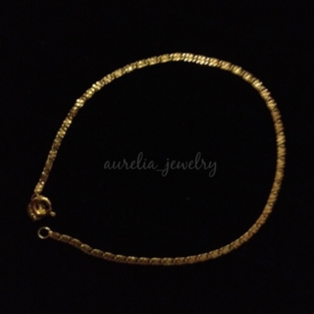 14k Italy Gold Bracelet Shopee Philippines