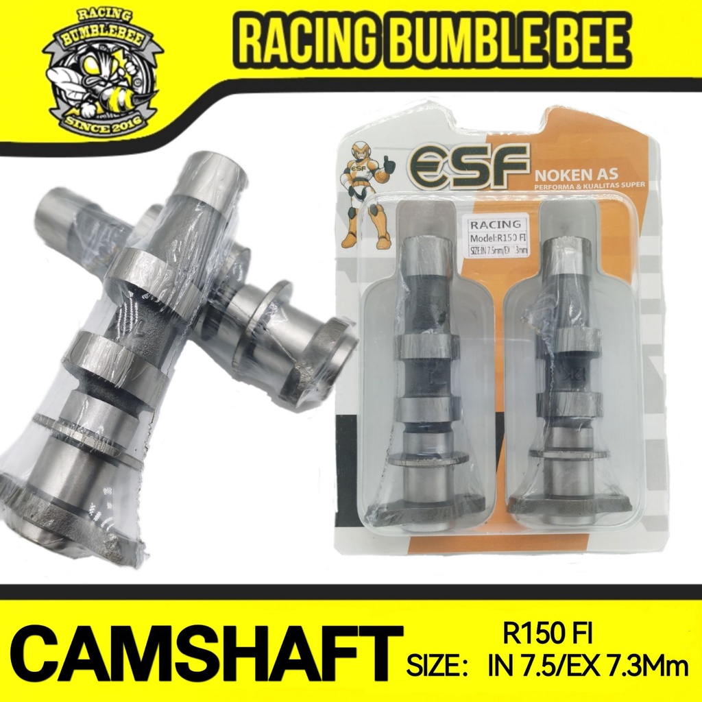 Racing Camshaft R150 FI IN7.5MM/EX7.3MM Shopee Philippines