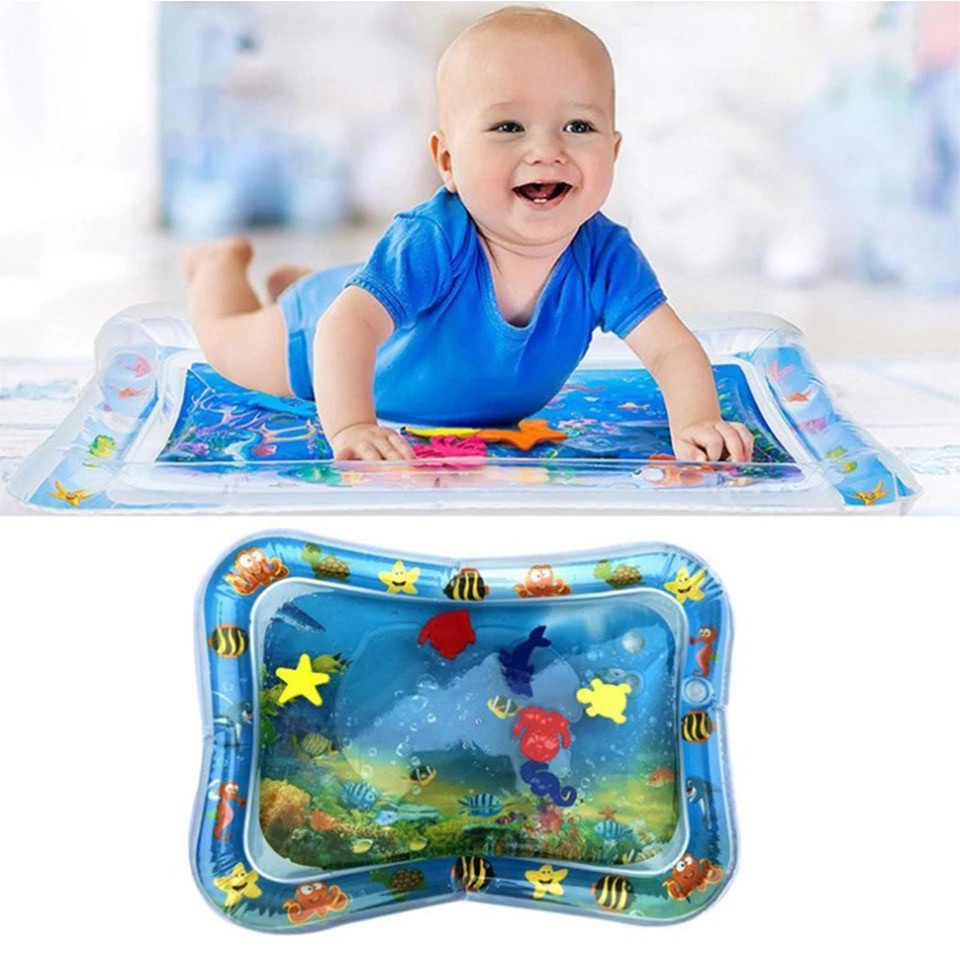 Baby Inflatable Water Cushion Pad Game Pad Ocean Shark | Shopee Philippines