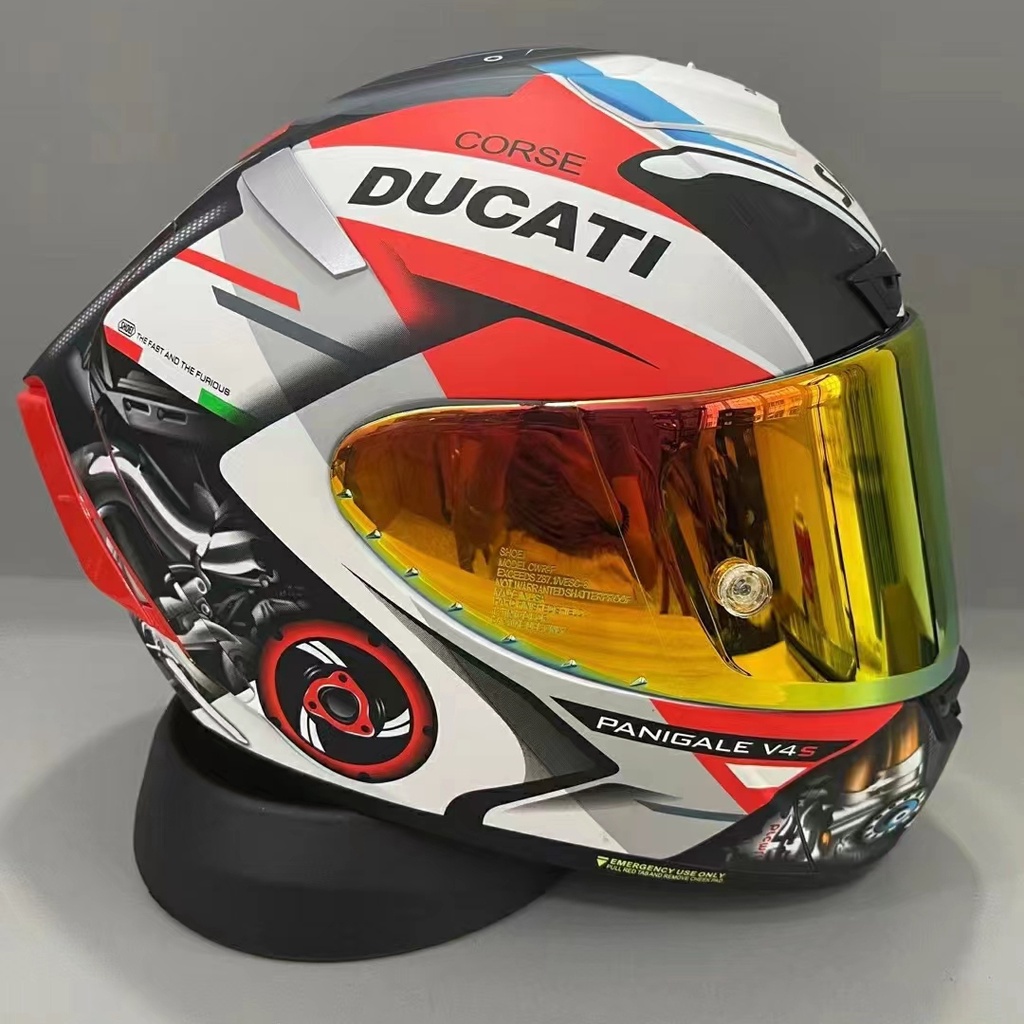 SHOEI X14 Ducati Helmet / SHOEI Ducati Full Face Helmet / SHOEI Helmet