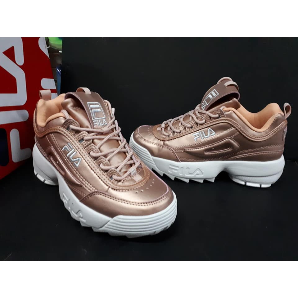fila disruptor rose gold