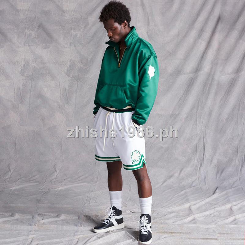 fear of god celtics shorts