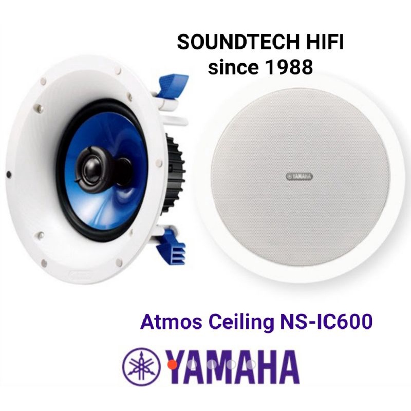 Yamaha NSIC600 Atmos Ceiling Speakers (Pair) Shopee Philippines