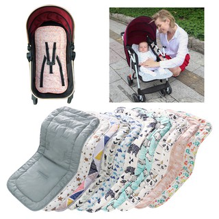 Cotton Baby Seat Liner Stroller Seat Mat Breathable Cushion Pad For Car Seat High Chair Pushchair