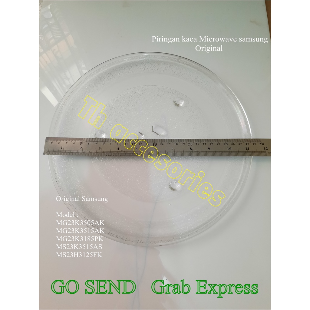 Samsung Rotating Glass Plate MG23K3505 Original Microwave Plate