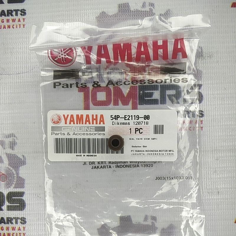 Mio I 125 / Mio Soil I 125 / Soul I 155 / NMax Valve Seal /PC GENUINE