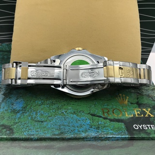 （Selling）ROLEXs Watch For Men Automatic Pawnable Original Silver ROLEXs Green Blue Black Water Ghost #7