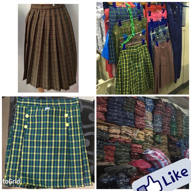 PALDA or SKIRT SCHOOL UNIFORM (CHECKERED) | Shopee Philippines