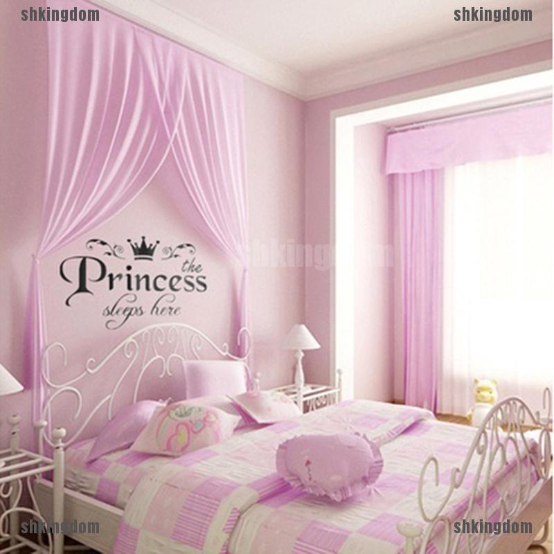 Diy Princess Wall Stickers Art Baby Girls Room Bedroom Decor