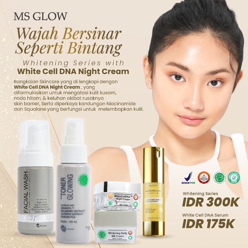 Dna Night Cream & White Cell DNA Package DNA original msglowpadang ...