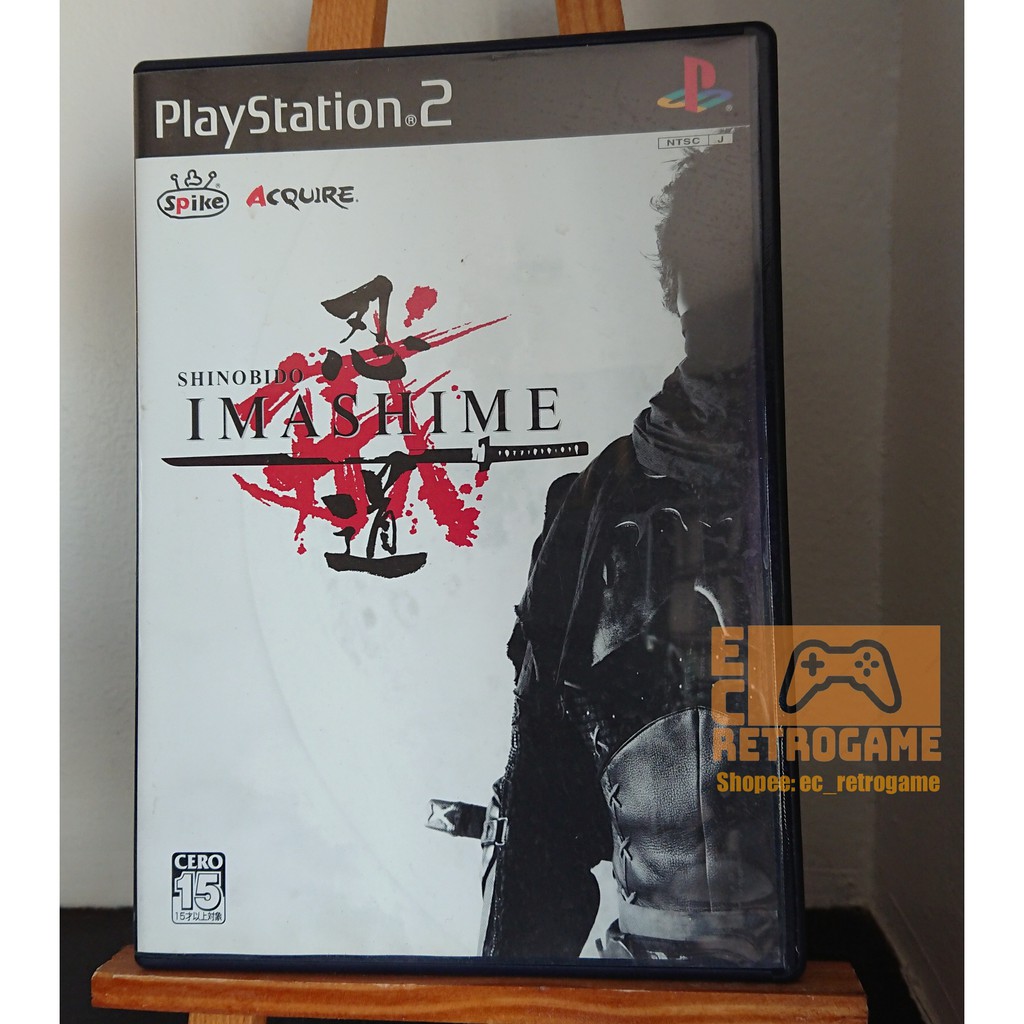 Shinobido Imashime Way Of The Ninja Original Ntsc J Playstation 2 Ps2 Game Shopee Philippines