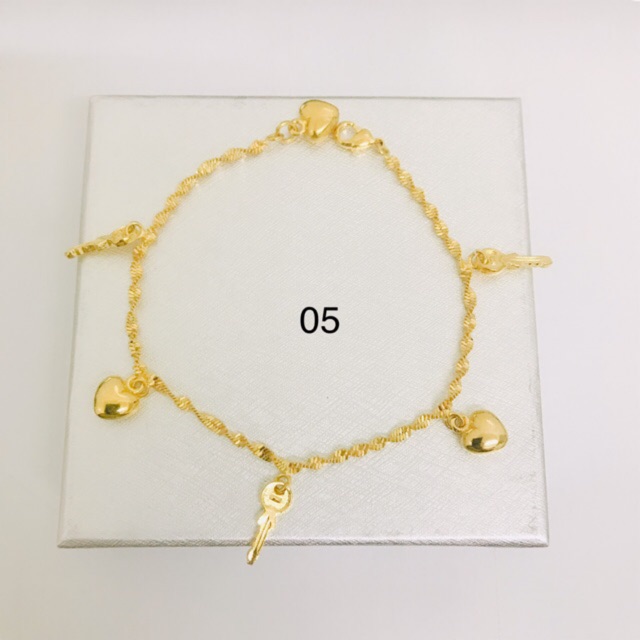[BY]Fashion 14k Bangkok gold Bracelet | Shopee Philippines