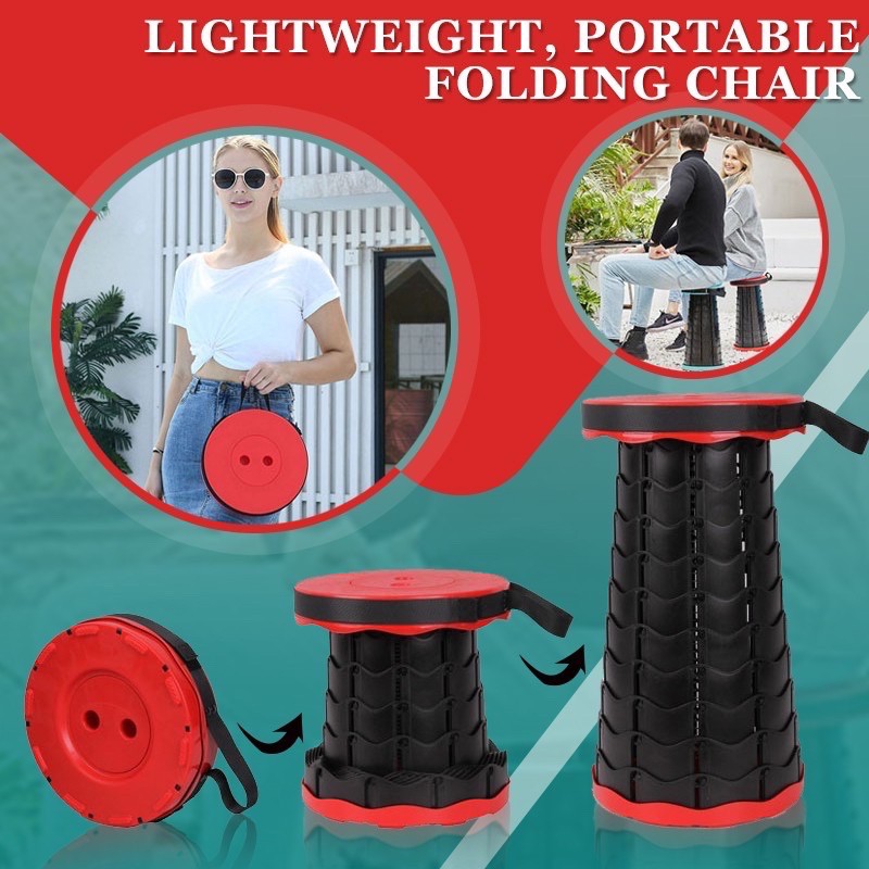 Telescopic stool retractable stool retractable chair avahsshop folding ...