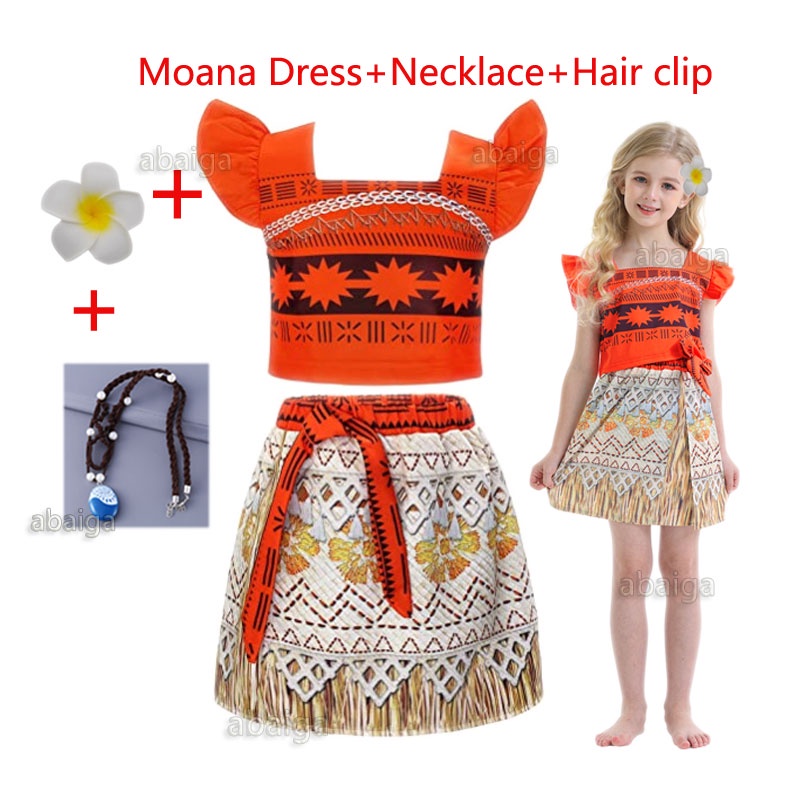 Moana Dress Costumes Cosplay Toddler Girl Dresses Anime Movie Moana Costume  Halloween Costumes Gifts For Girl Dress For Girls Clothes Shopee Singapore  | Dress Costumes Toddler Girl Dresses Anime Moana Costume Halloween