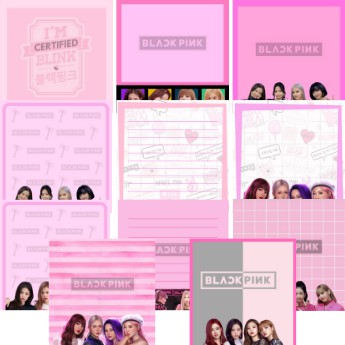 KPOP Blackpink Memopad/Notepad | Shopee Philippines